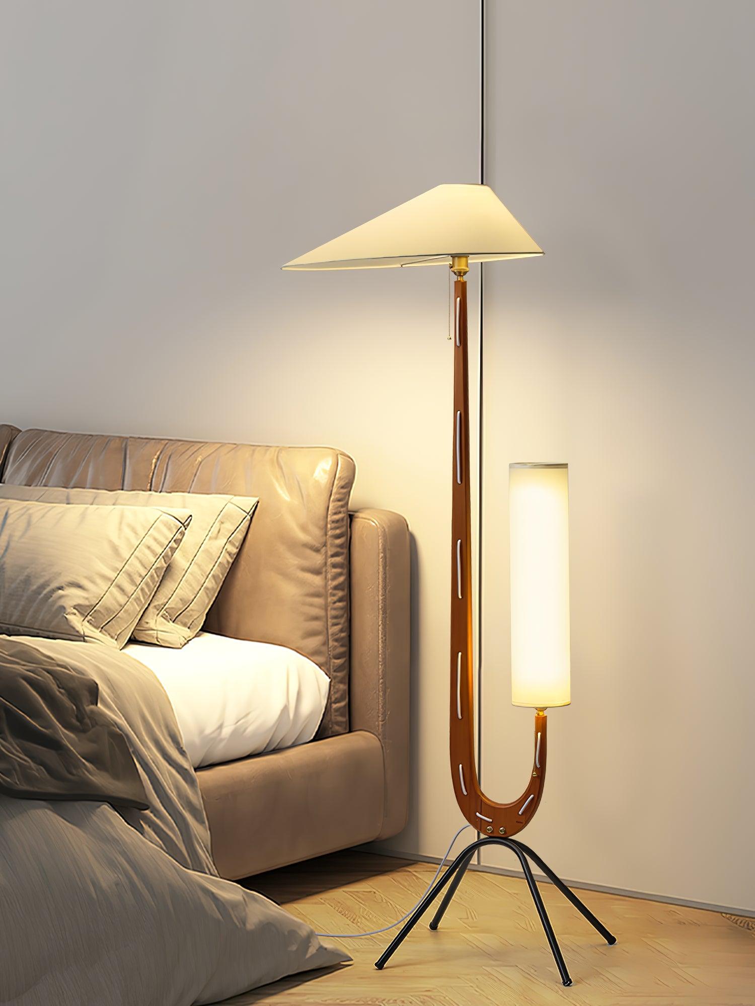 Novael Fabric Scandinavian Floor Lamp - Letslighting