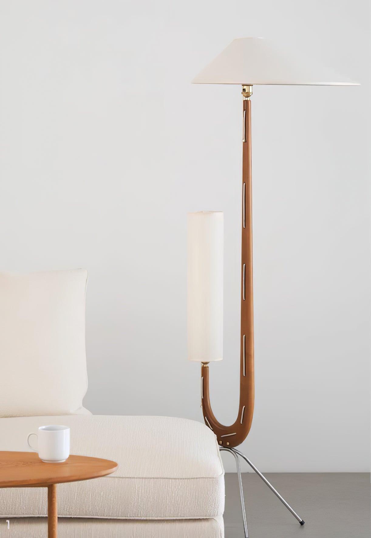 Novael Fabric Scandinavian Floor Lamp - Letslighting