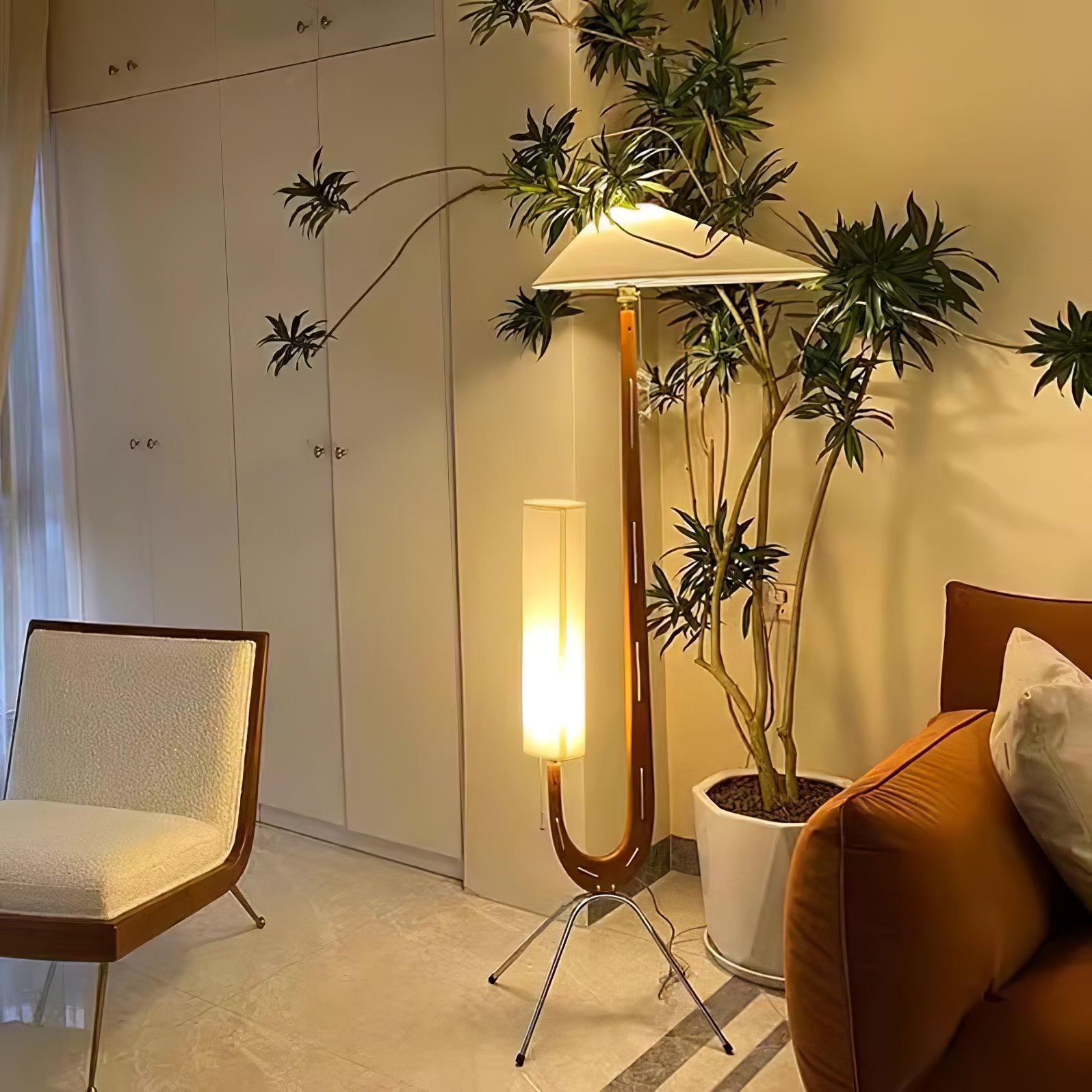 Novael Fabric Scandinavian Floor Lamp - Letslighting