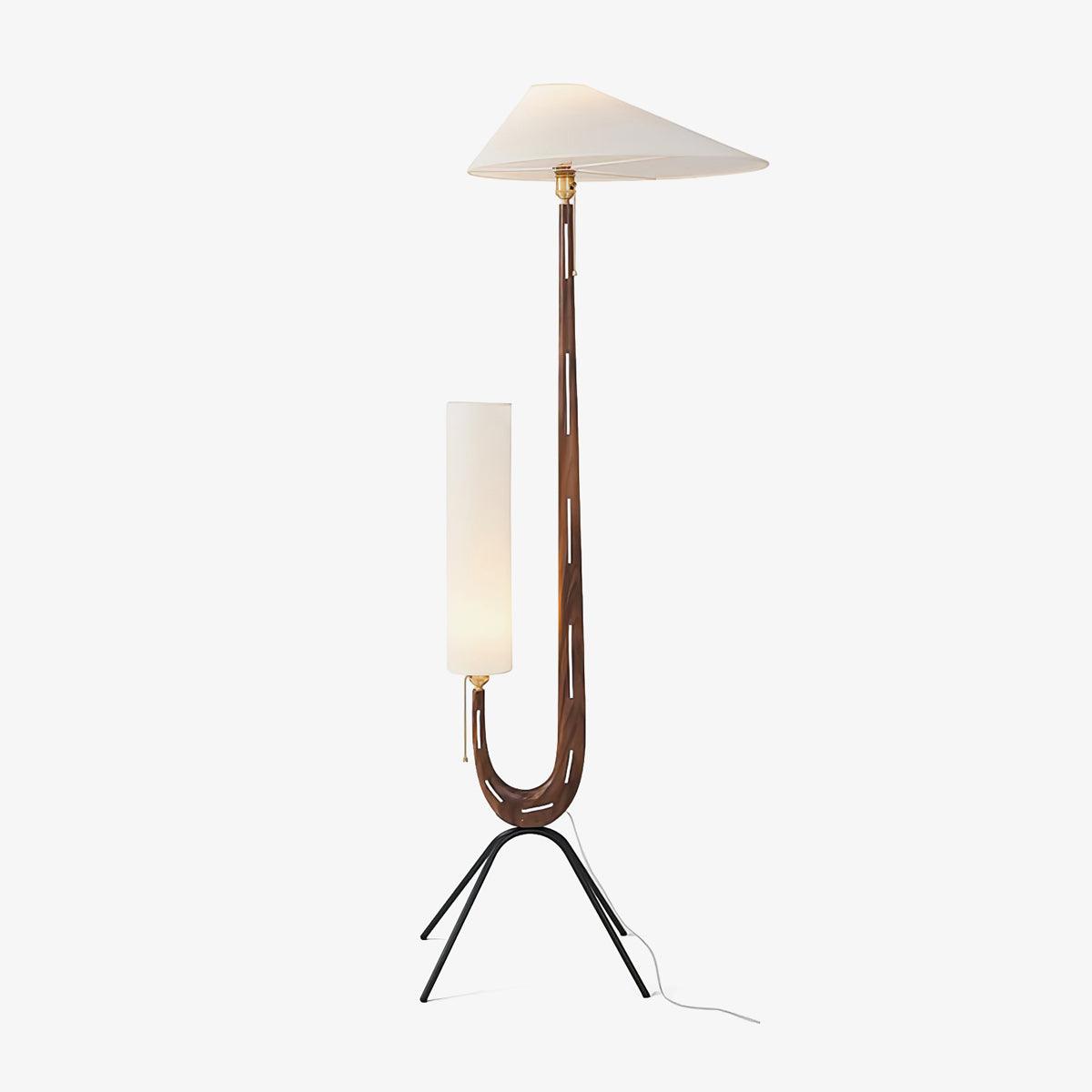 Novael Fabric Scandinavian Floor Lamp - Letslighting