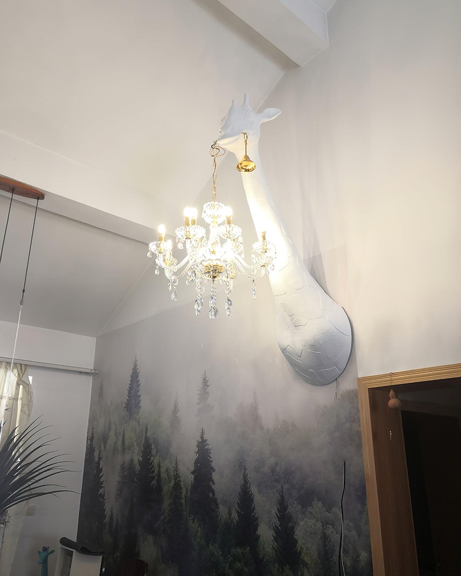 Giraffe Wall Lamp Artistic Sculpture Chandelier - Letslighting