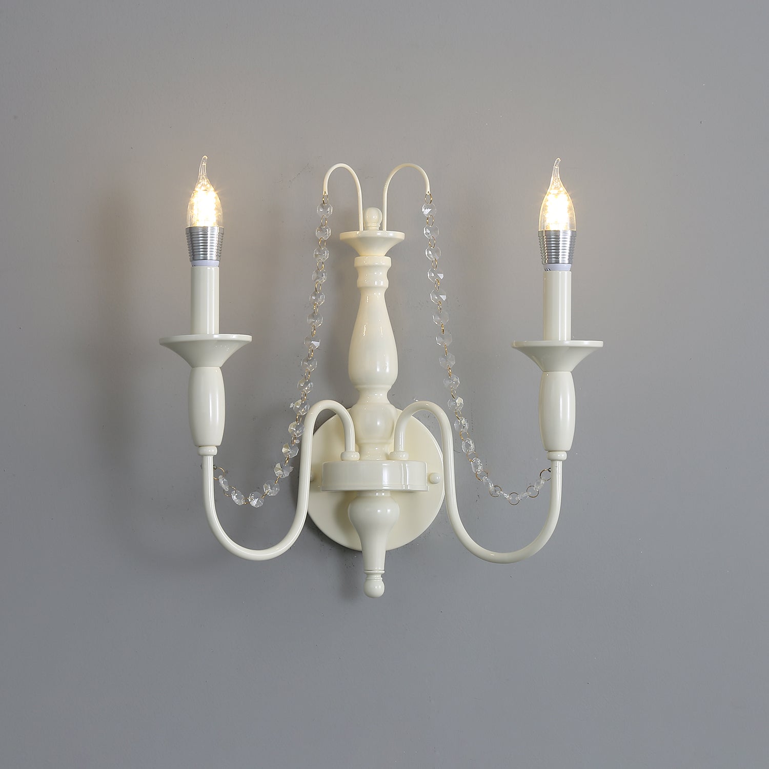 Vatalisra Vintage Industrial Glass Wall Lamp - Letslighting
