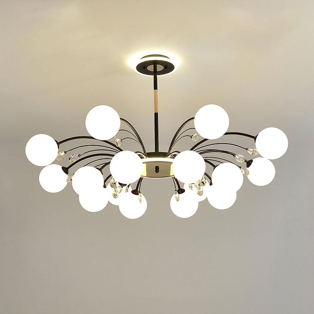 Lustra Pendant Lamp Glass Raindrop - Letslighting