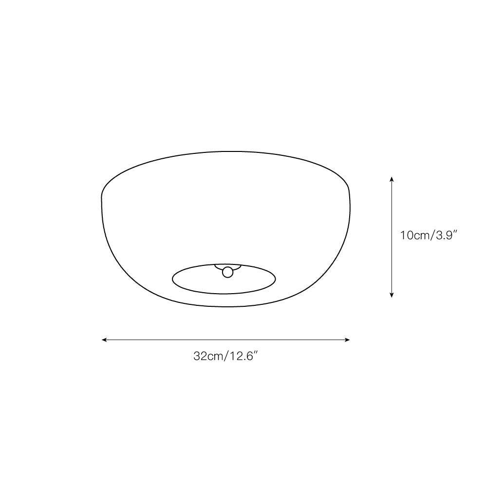 Ulsolir Premium Elegance Art Button Glass Ceiling Lamp - Letslighting