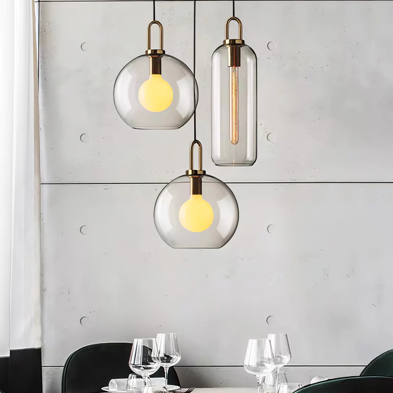 Vitra Glass Pendant Light - Letslighting