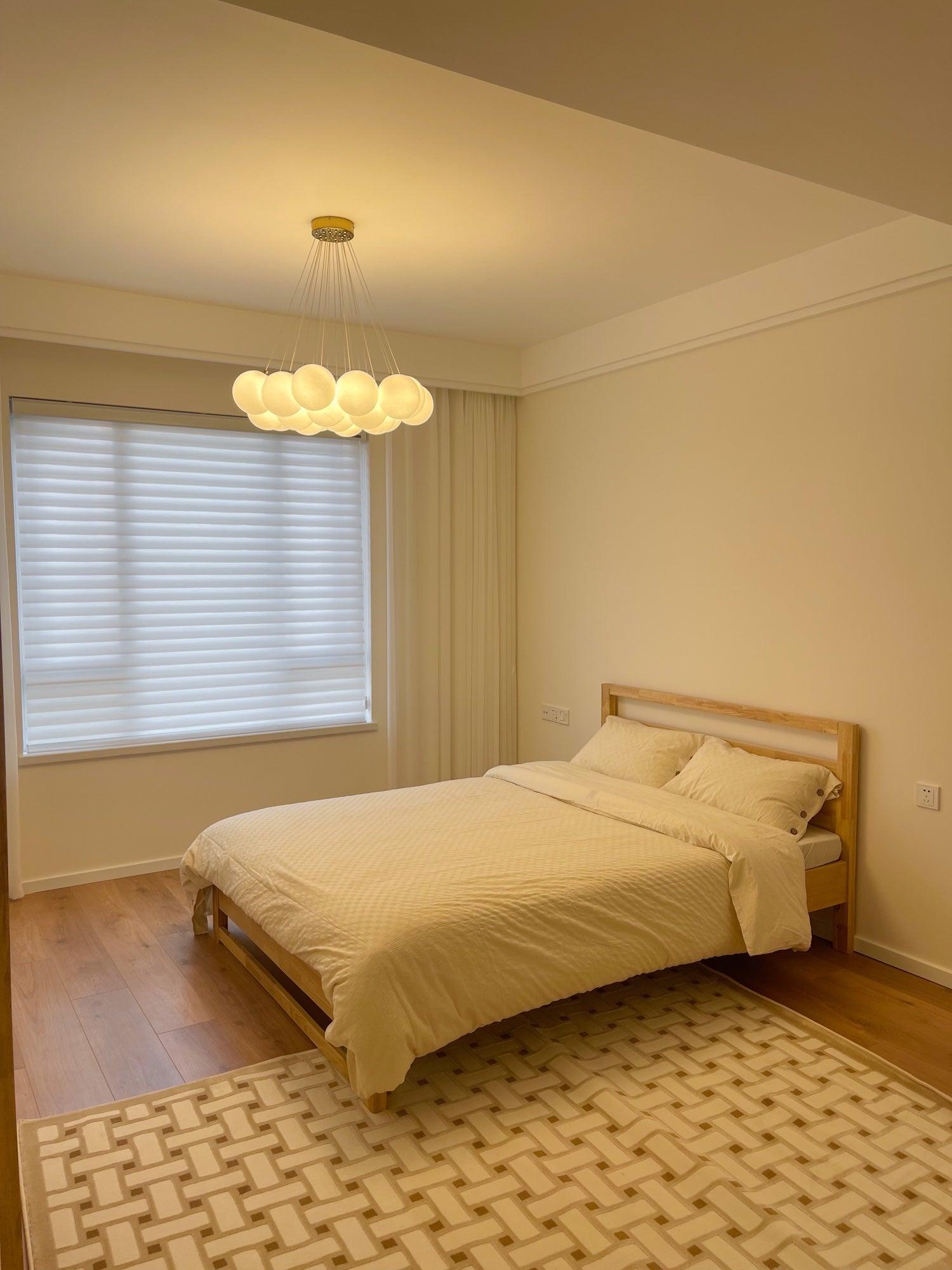 Lustra Chandelier Glass Cluster Frosted Glass - Letslighting