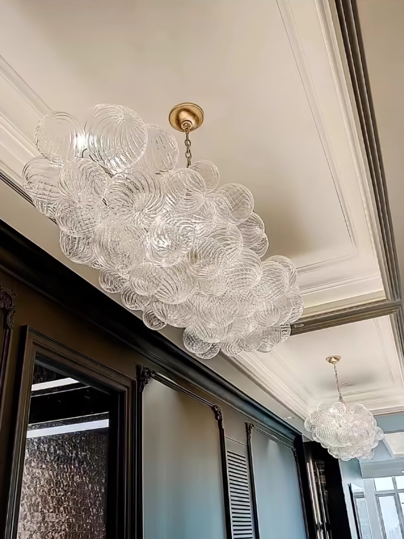 Aurora Chandelier Glass Ball Bubble Modern - Letslighting