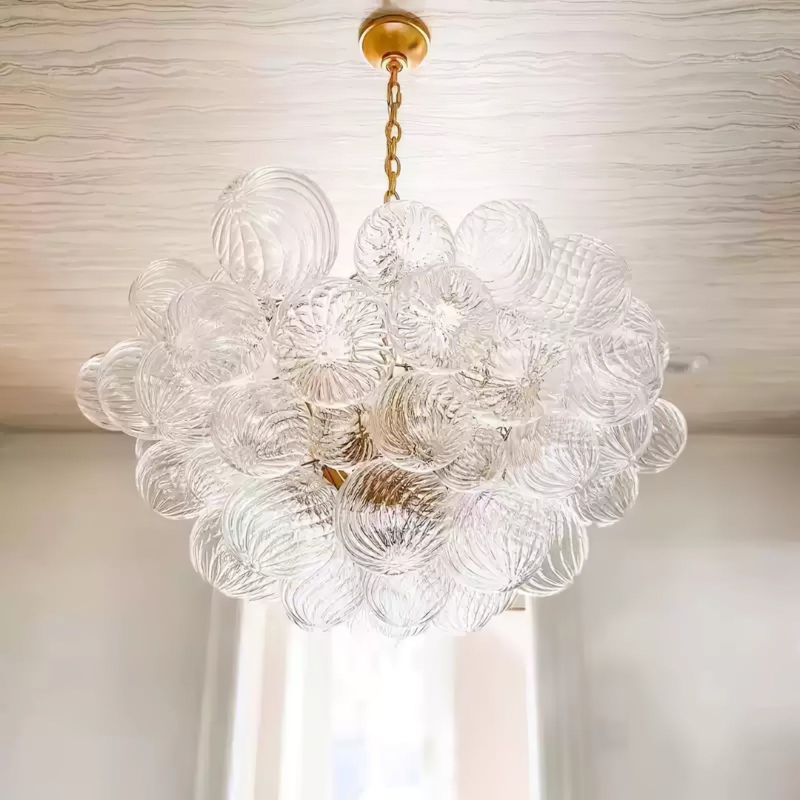 Aurora Chandelier Glass Ball Bubble Modern - Letslighting