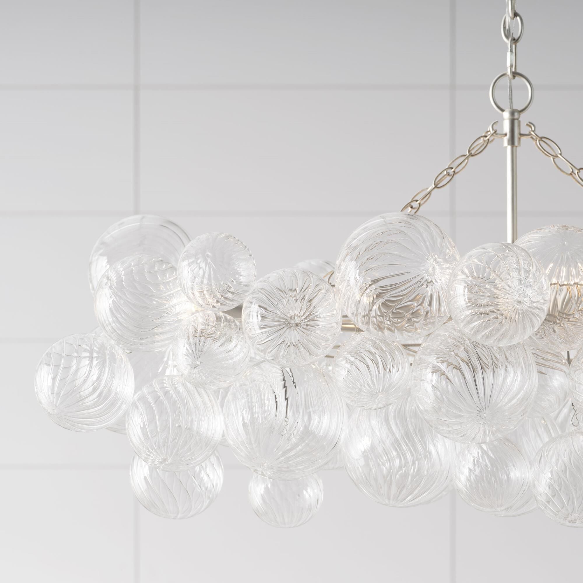 Aurora Chandelier Glass Ball Bubble Modern - Letslighting