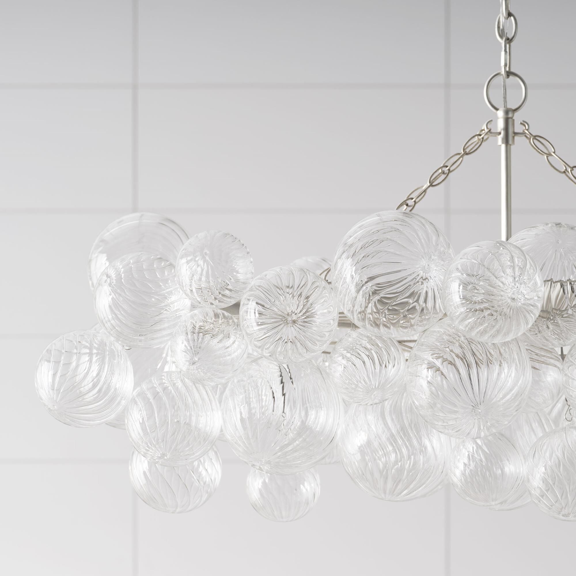 Aurora Chandelier Glass Ball Bubble Modern - Letslighting