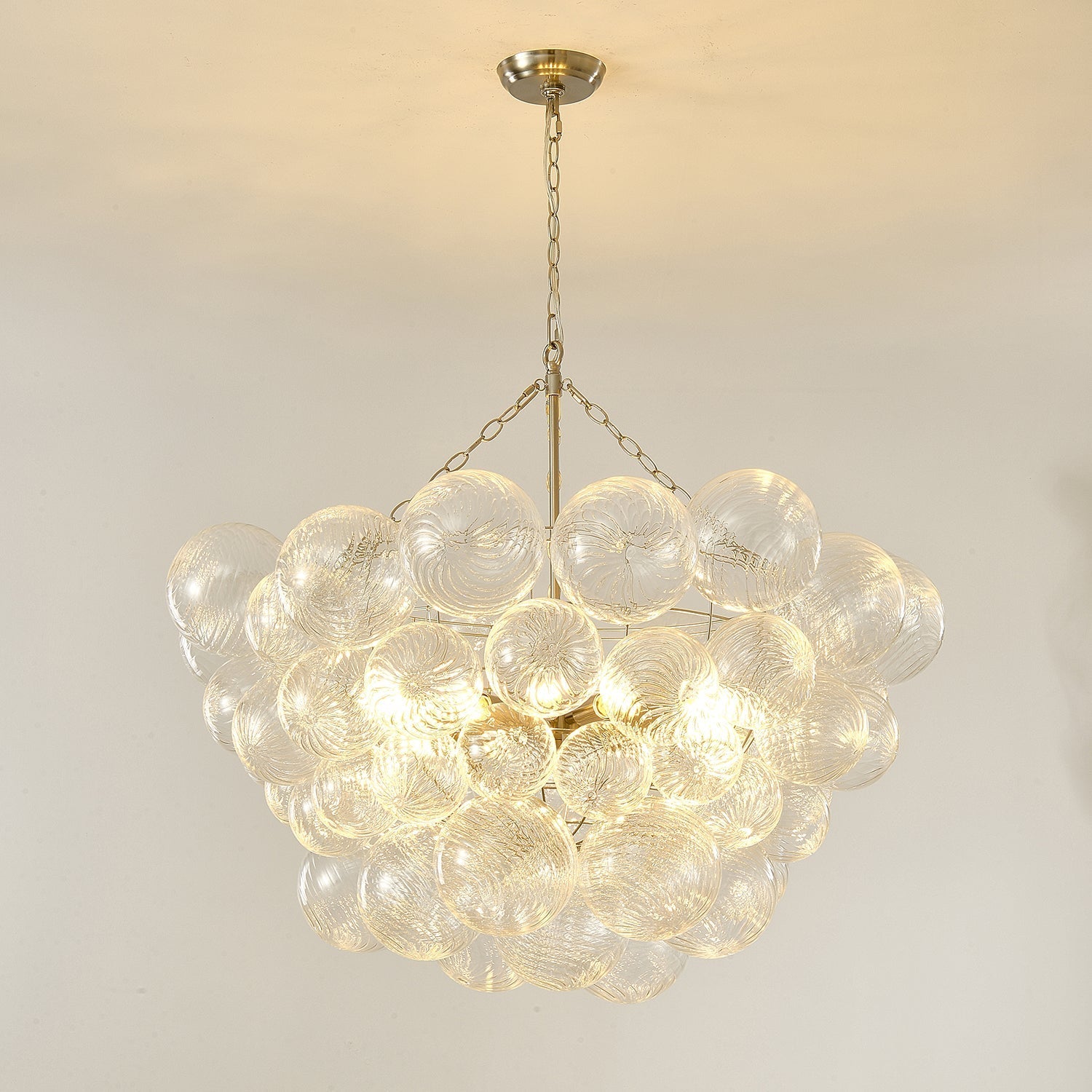 Aurora Chandelier Glass Ball Bubble Modern - Letslighting