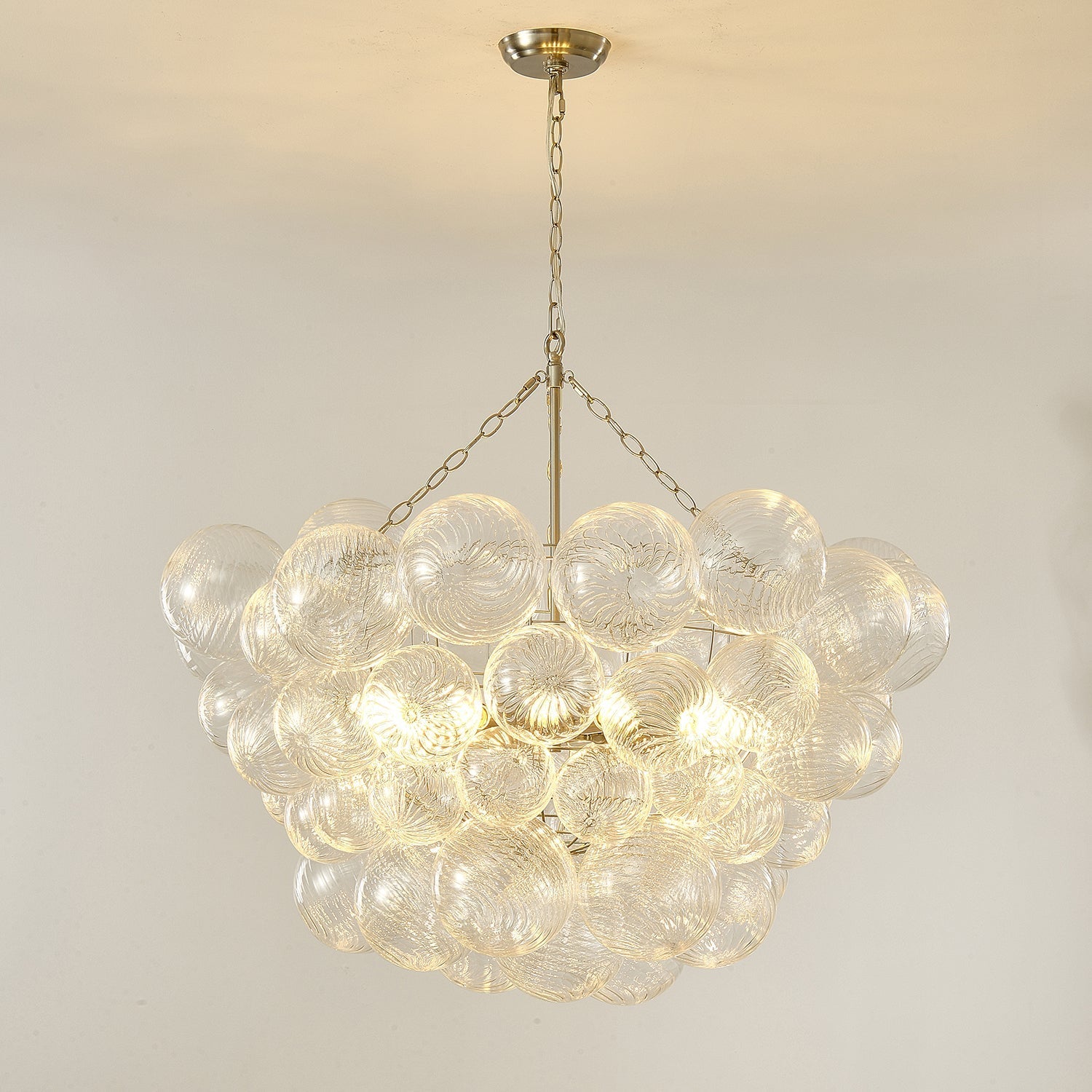 Aurora Chandelier Glass Ball Bubble Modern - Letslighting