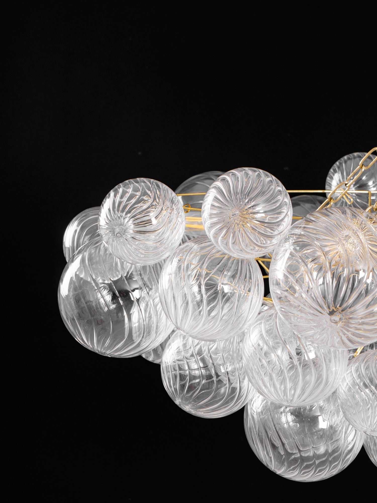 Aurora Chandelier Glass Ball Bubble Modern - Letslighting