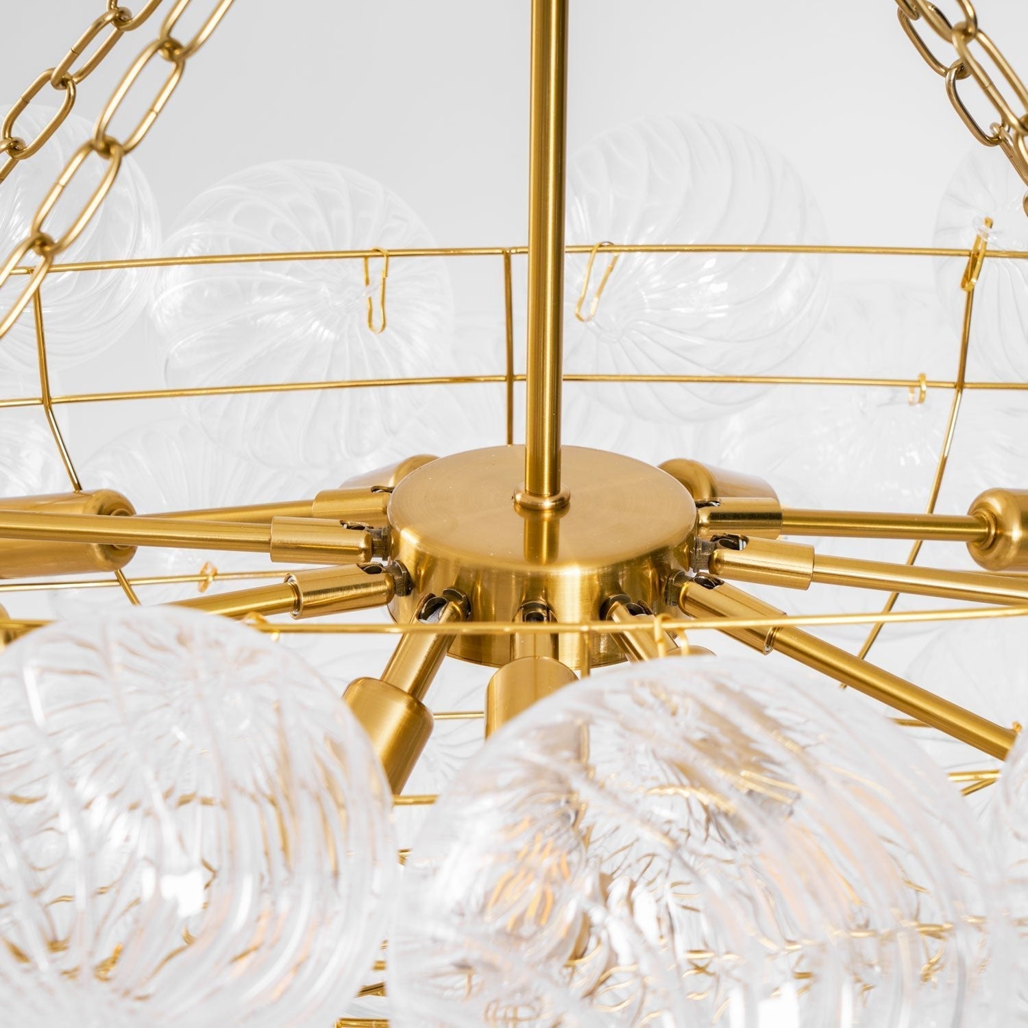 Aurora Chandelier Glass Ball Bubble Modern - Letslighting