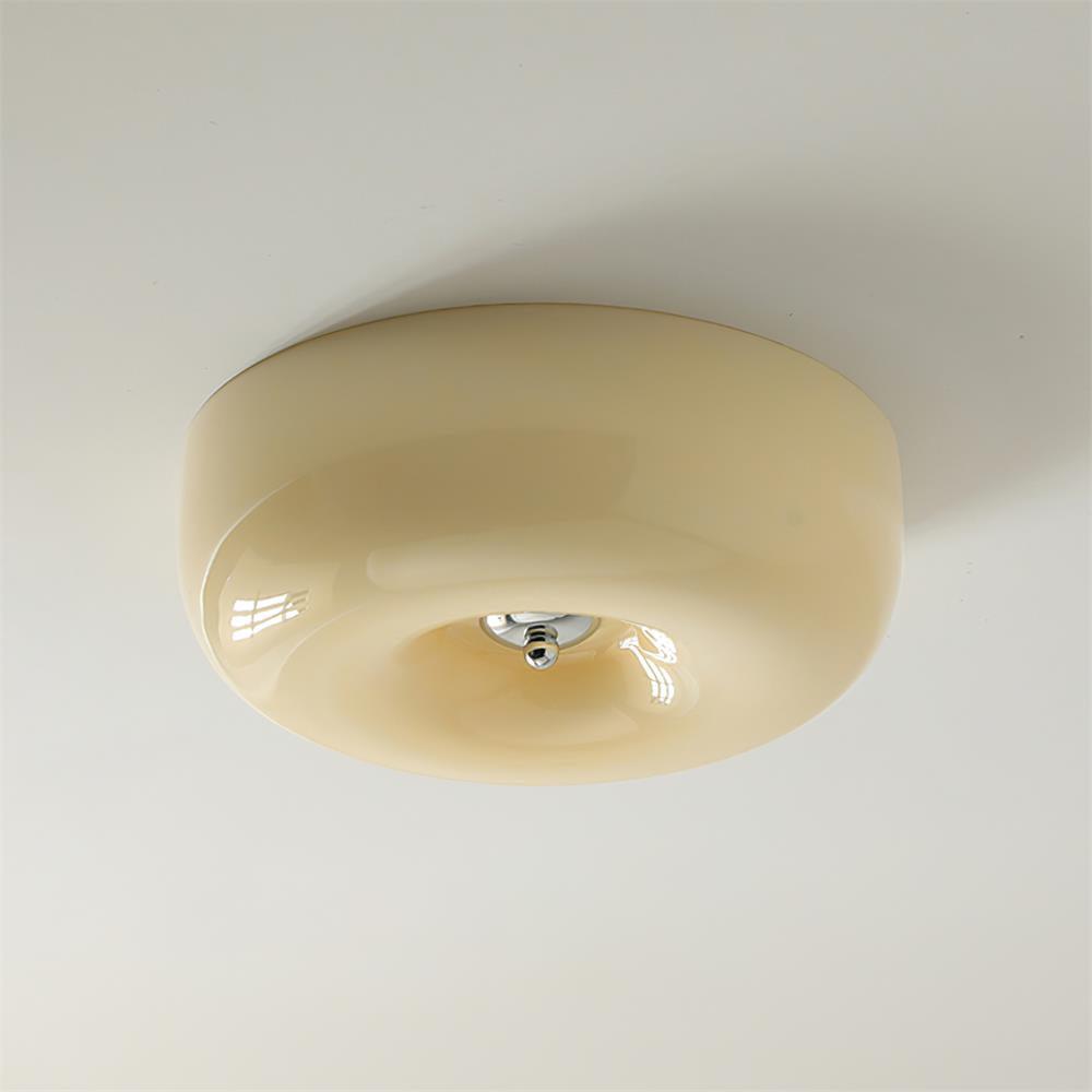 Ulsolir Premium Elegance Art Button Glass Ceiling Lamp - Letslighting