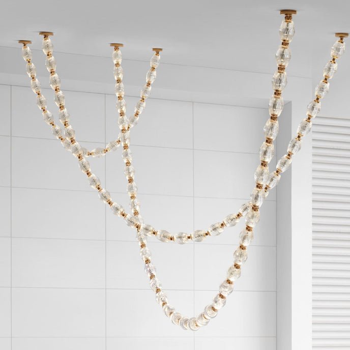 Pearlene Beaded Chandelier - Letslighting