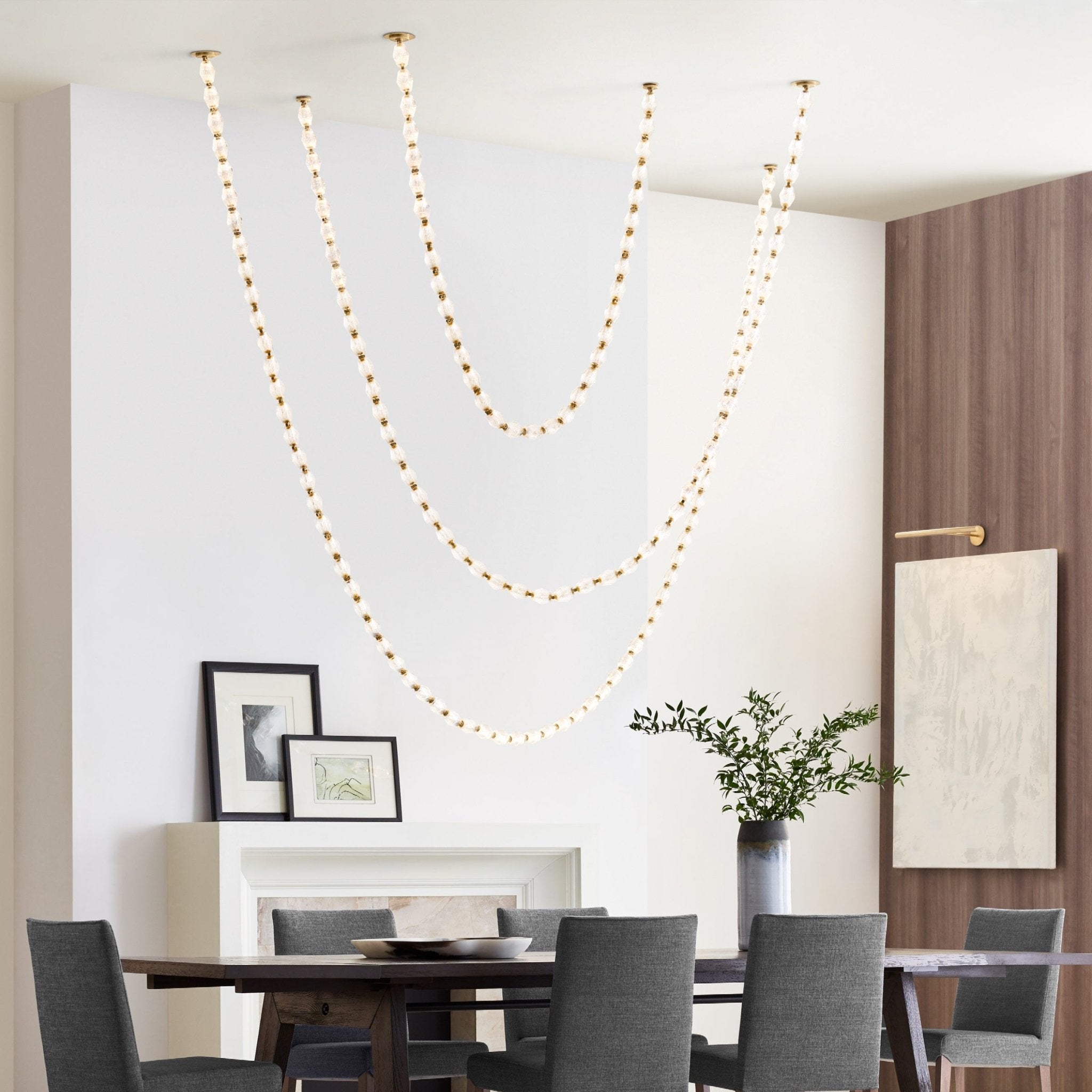 Pearlene Beaded Chandelier - Letslighting