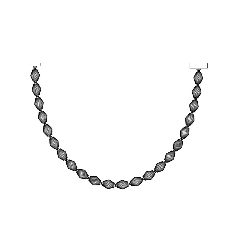 Pearlene Beaded Chandelier - Letslighting