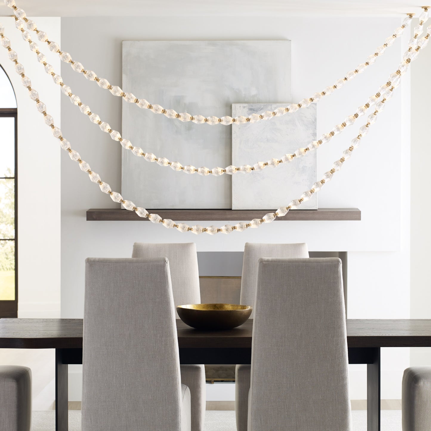 Pearlene Beaded Chandelier - Letslighting
