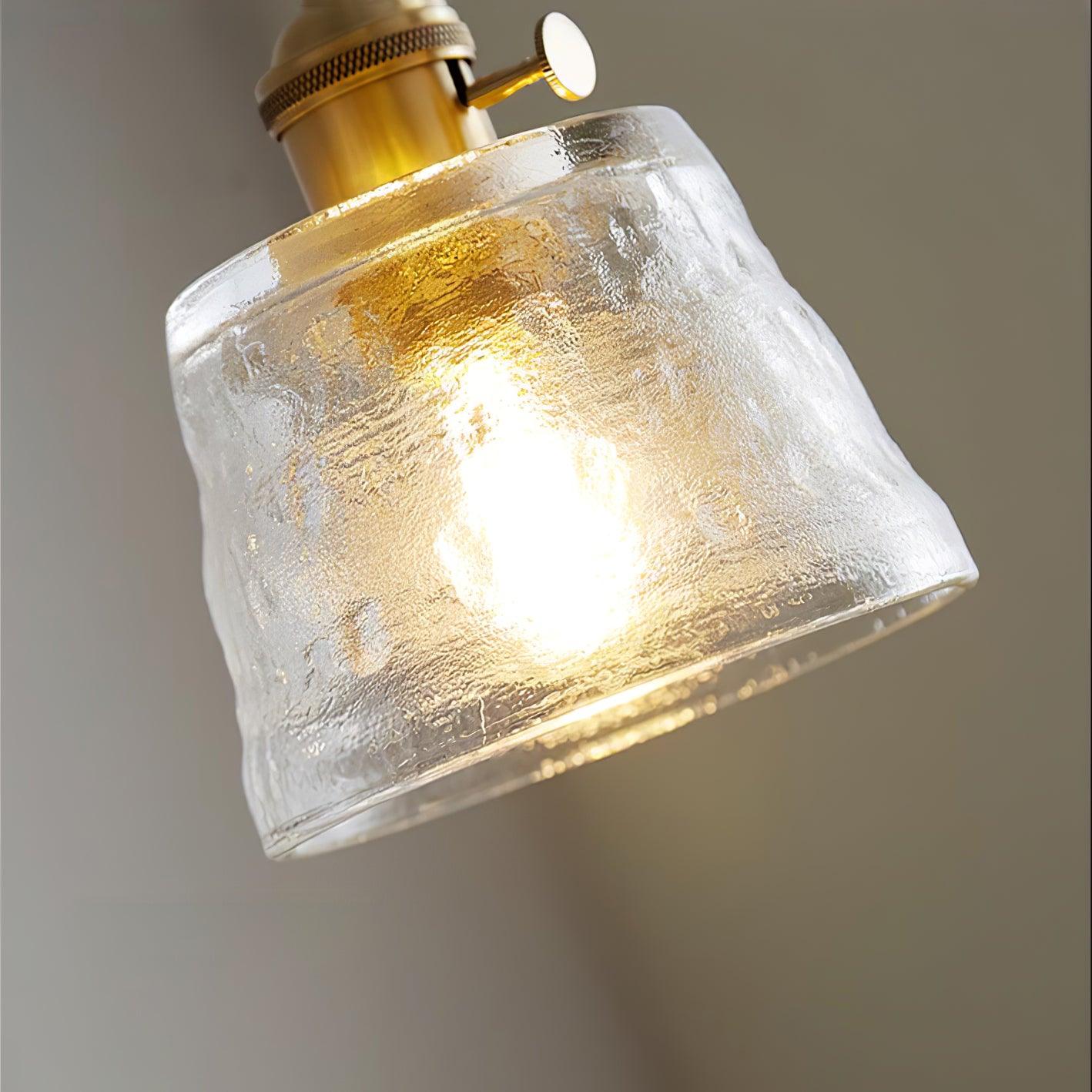 Lustra Pendant Lamp Copper Glass for Dining - Letslighting
