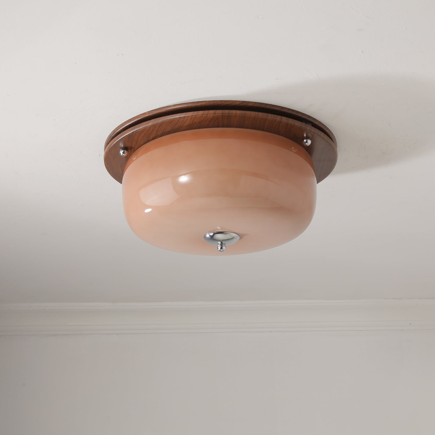 Vetheel Premium Nordic Art Dome Glass Ceiling Light - Letslighting