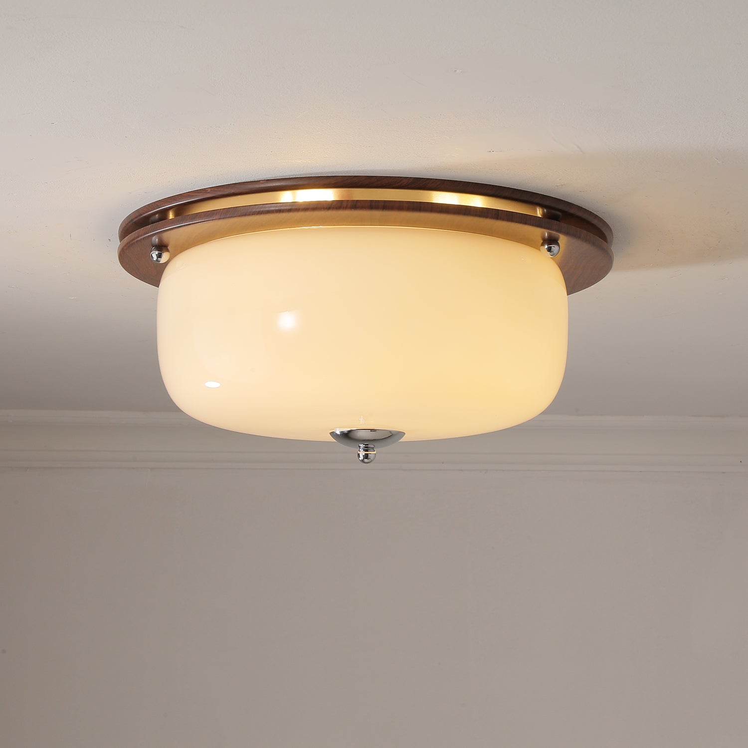 Vetheel Premium Nordic Art Dome Glass Ceiling Light - Letslighting