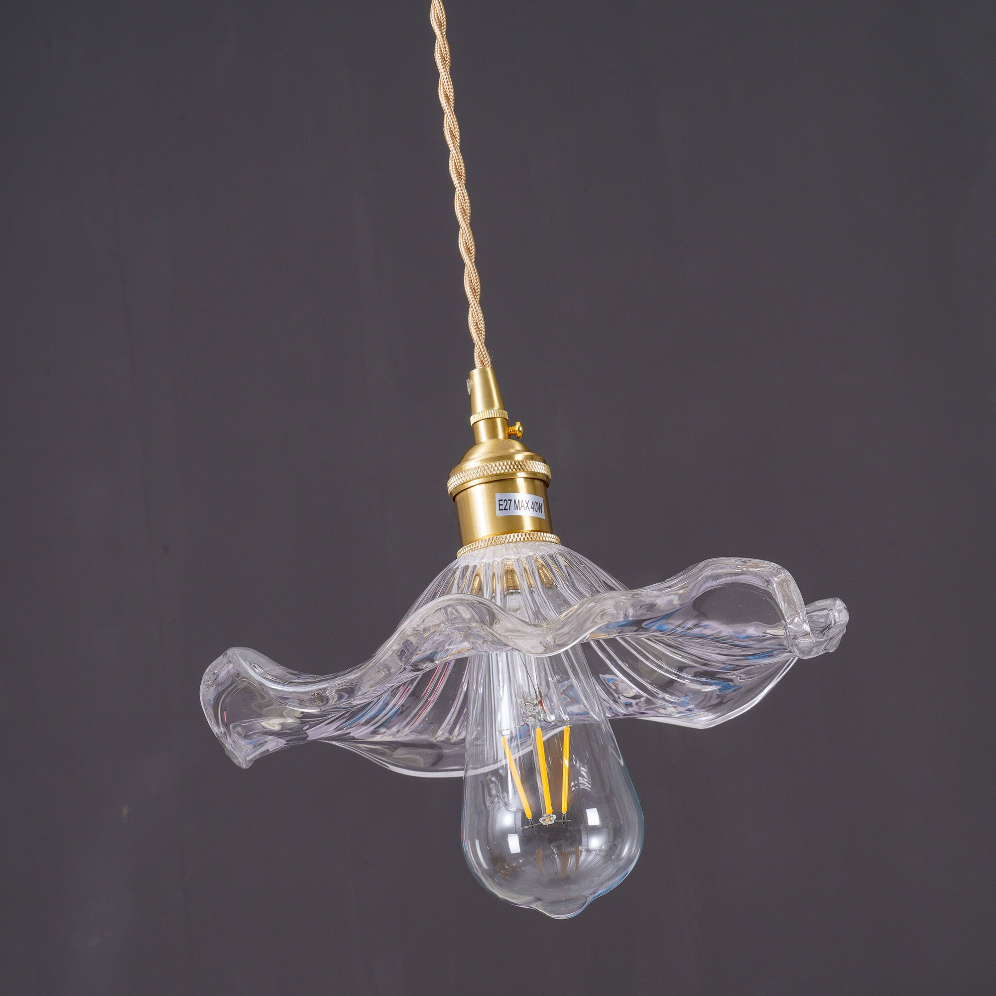 Daphne Modern Glass Flower Pendant Light - Letslighting