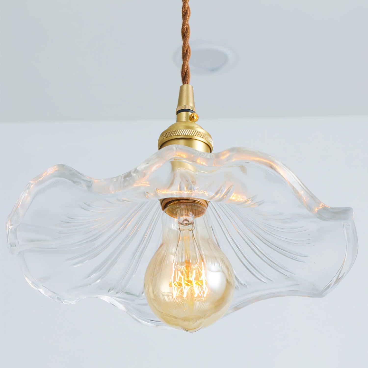 Daphne Modern Glass Flower Pendant Light - Letslighting