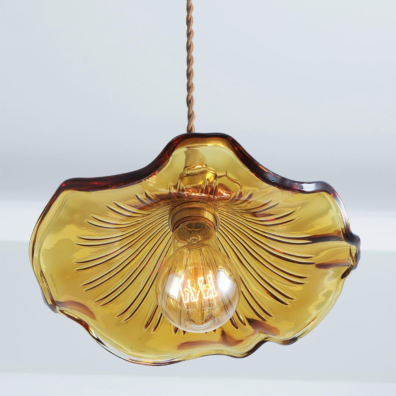 Daphne Modern Glass Flower Pendant Light - Letslighting