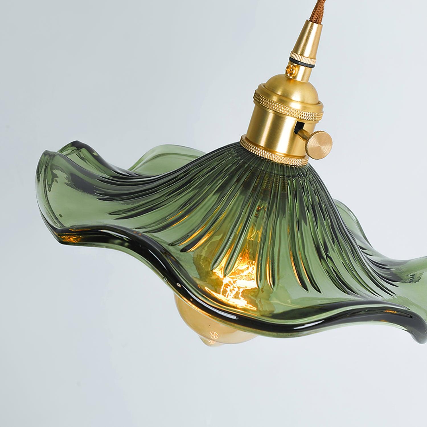 Daphne Modern Glass Flower Pendant Light - Letslighting