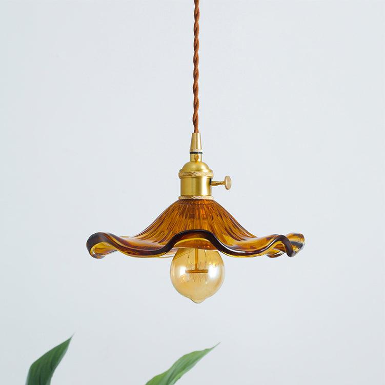 Daphne Modern Glass Flower Pendant Light - Letslighting