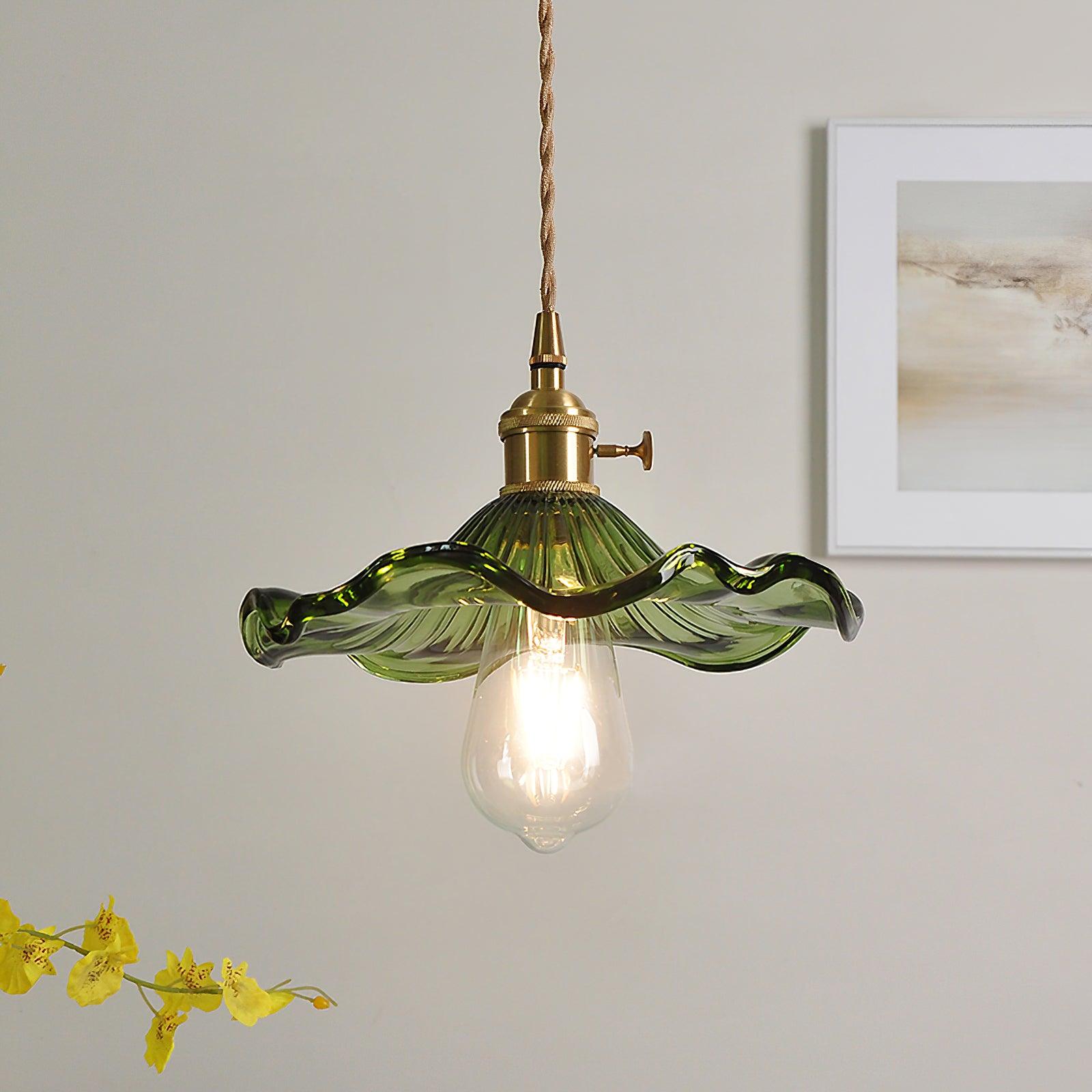 Daphne Modern Glass Flower Pendant Light - Letslighting