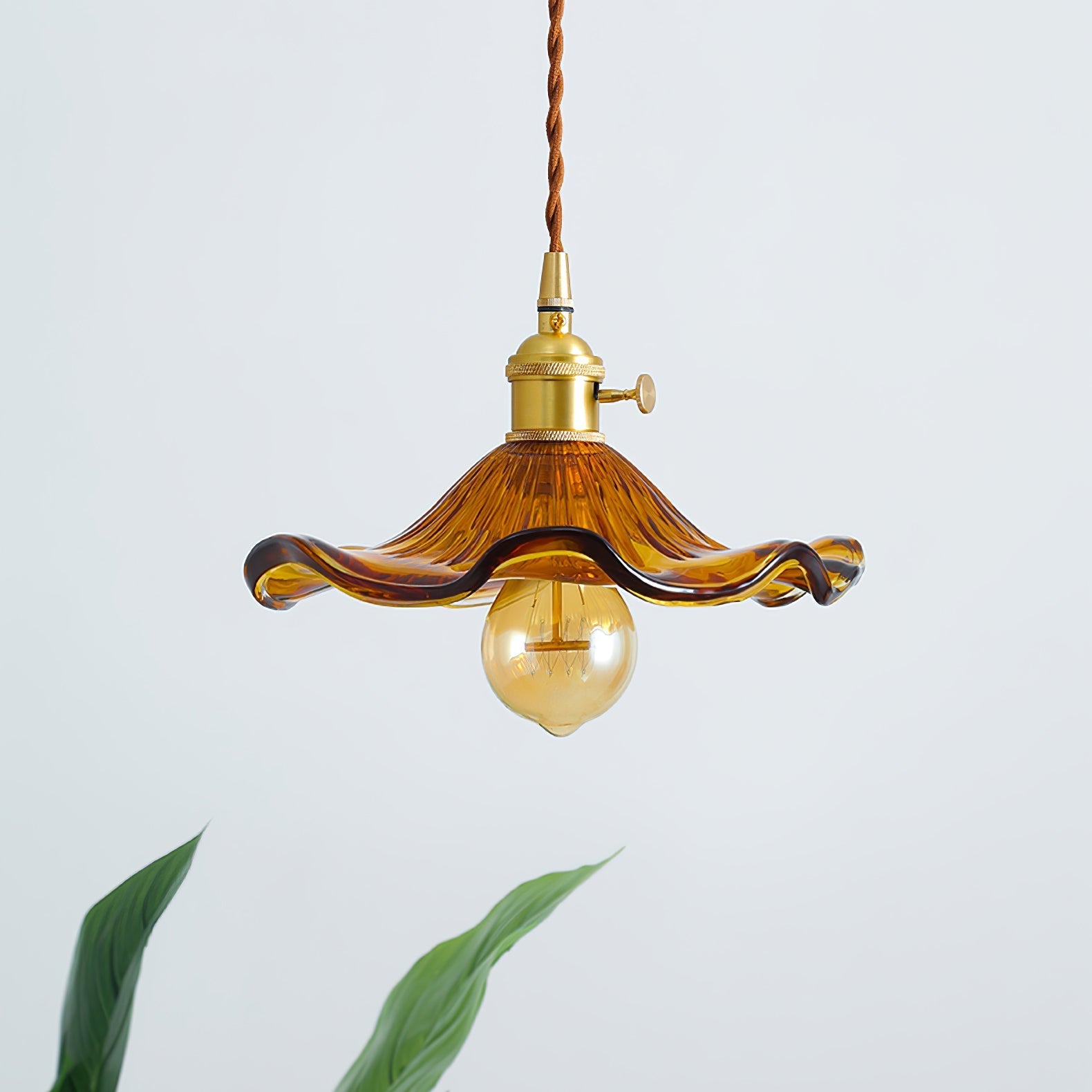 Daphne Modern Glass Flower Pendant Light - Letslighting