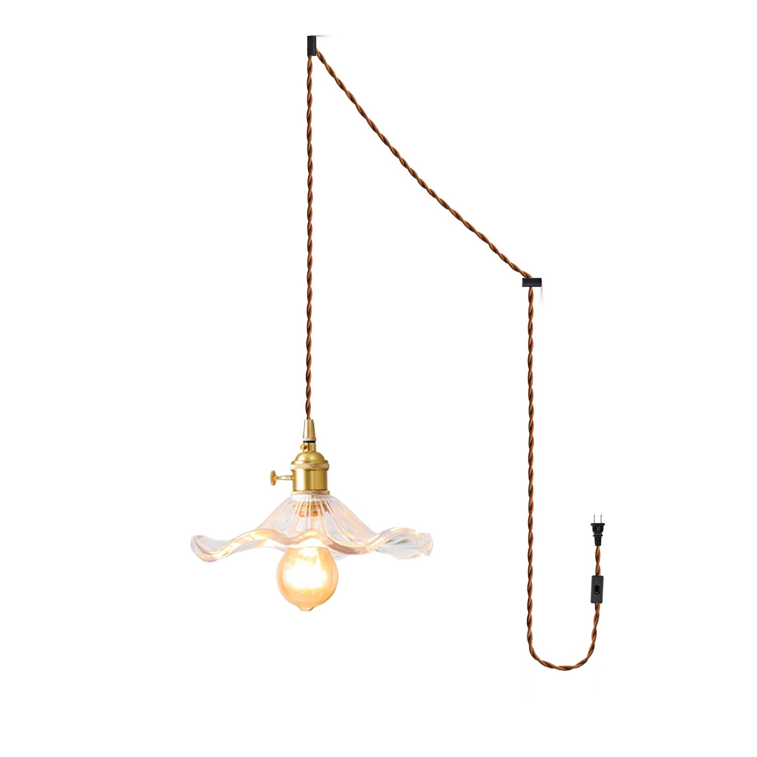 Daphne Modern Glass Flower Pendant Light - Letslighting