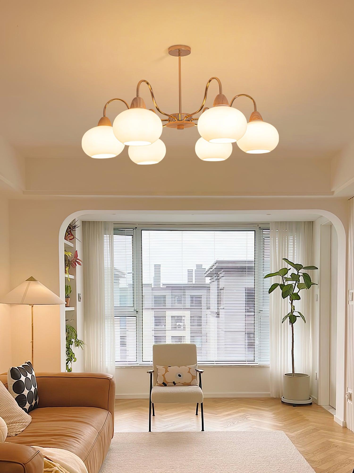 Zevena Glass Chandelier