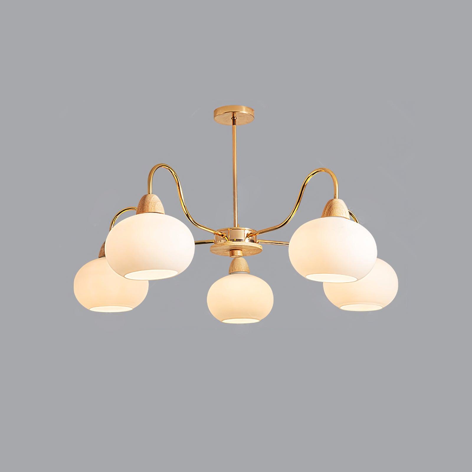 Zevena Glass Chandelier