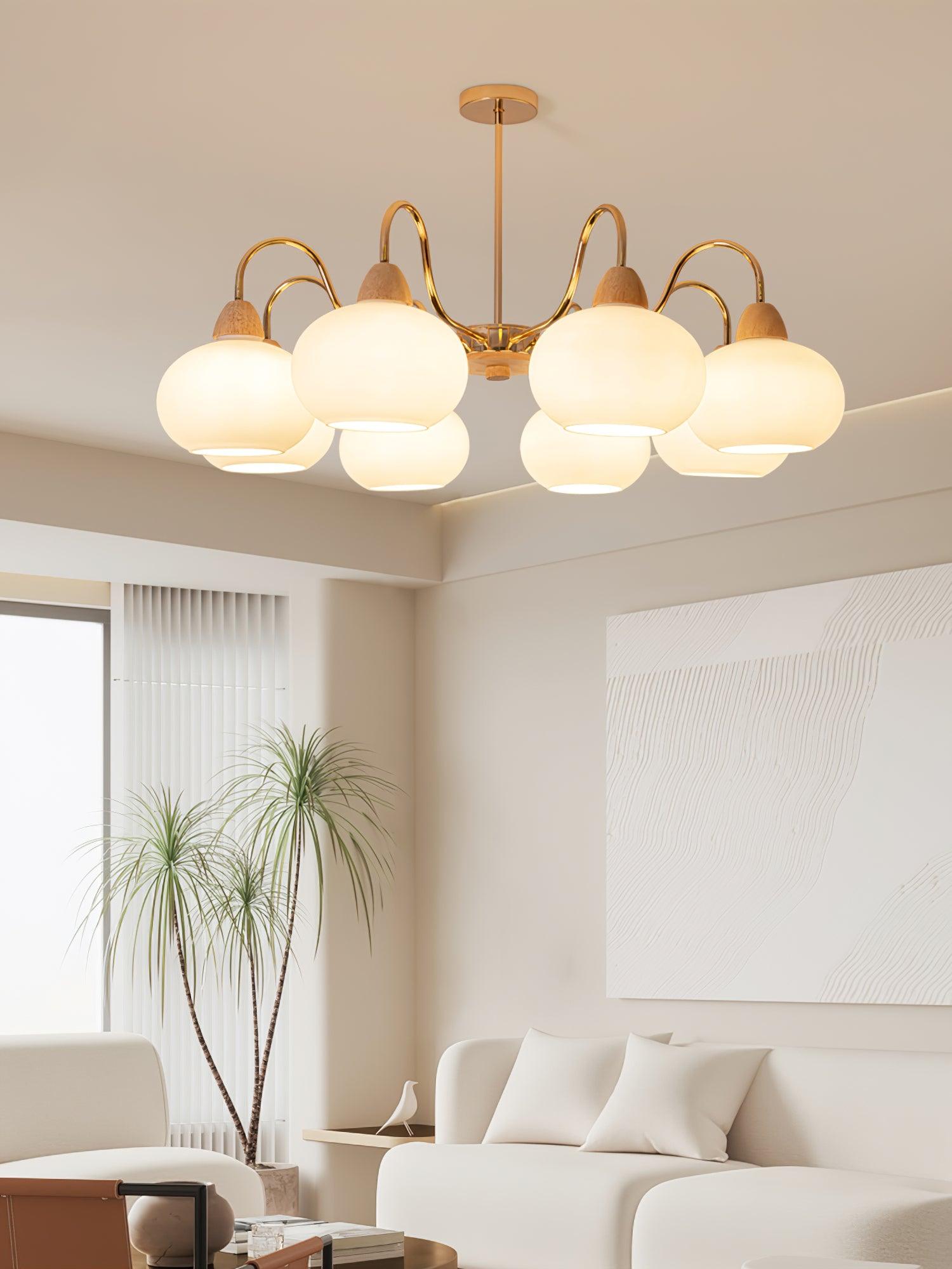 Zevena Glass Chandelier
