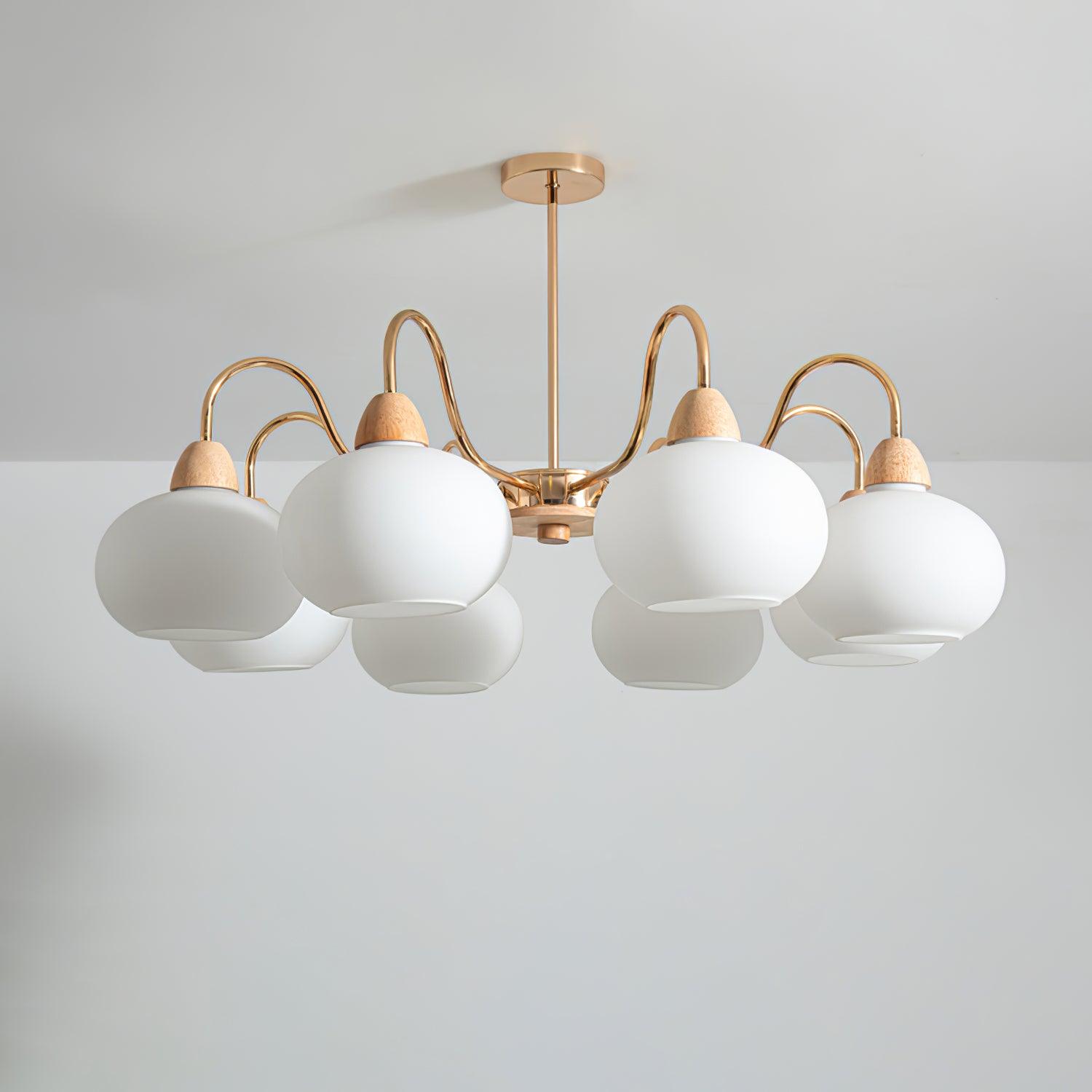 Zevena Glass Chandelier