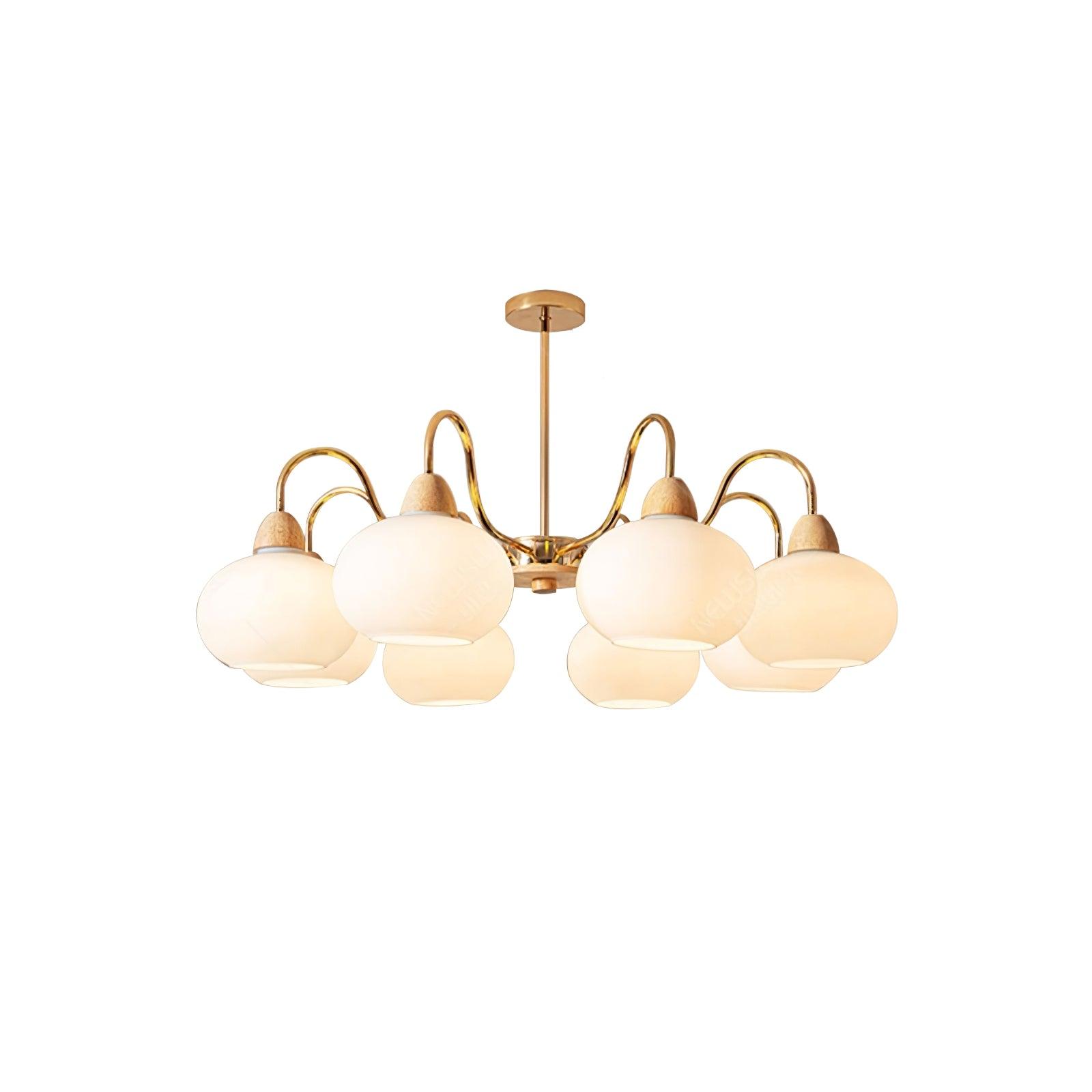 Zevena Glass Chandelier