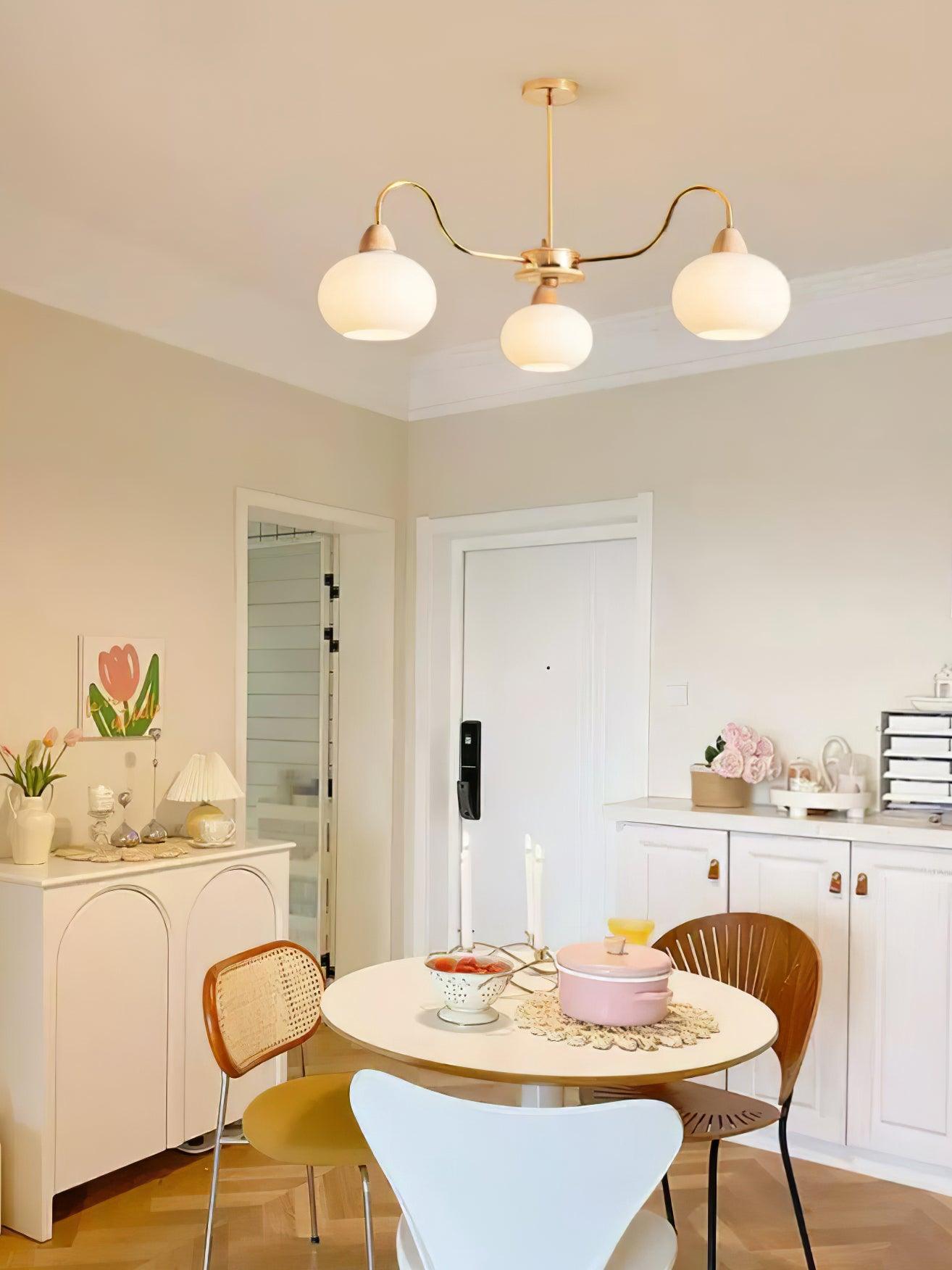 Zevena Glass Chandelier