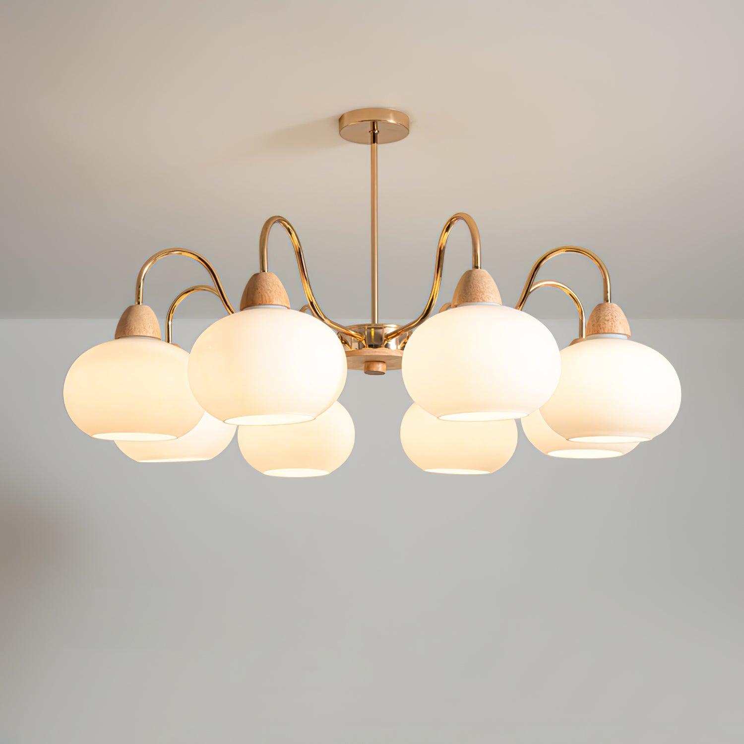 Zevena Glass Chandelier