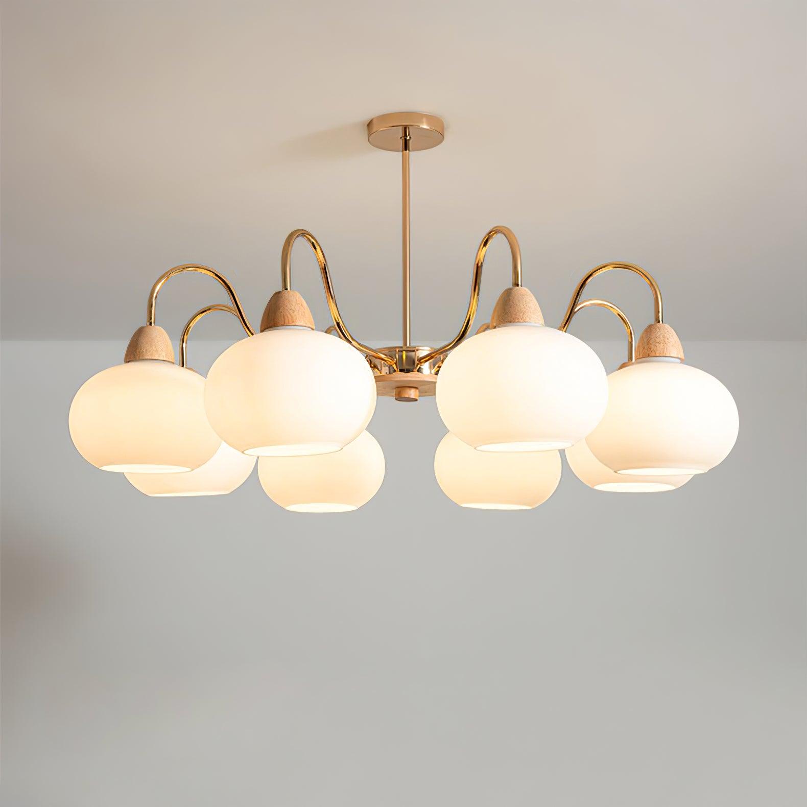 Zevena Glass Chandelier
