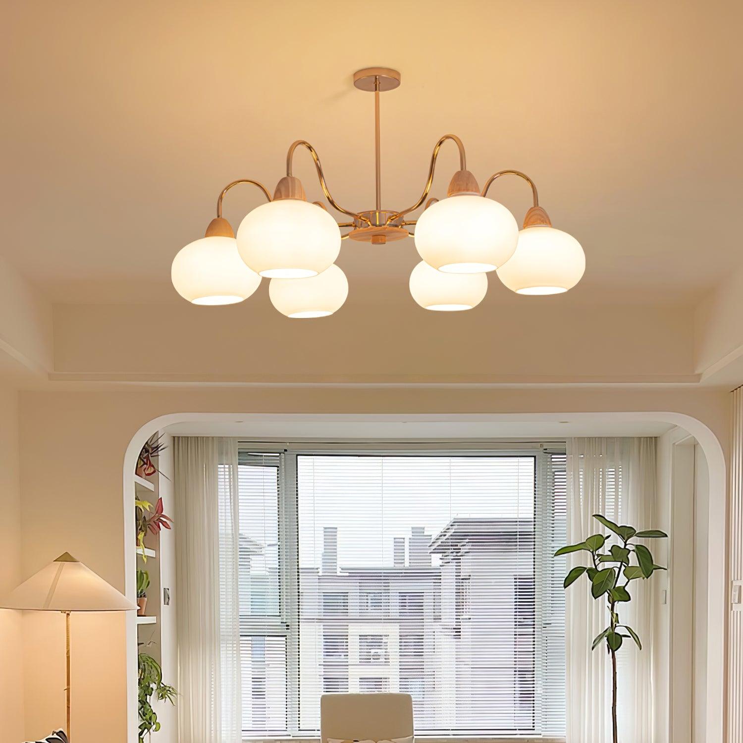 Zevena Glass Chandelier