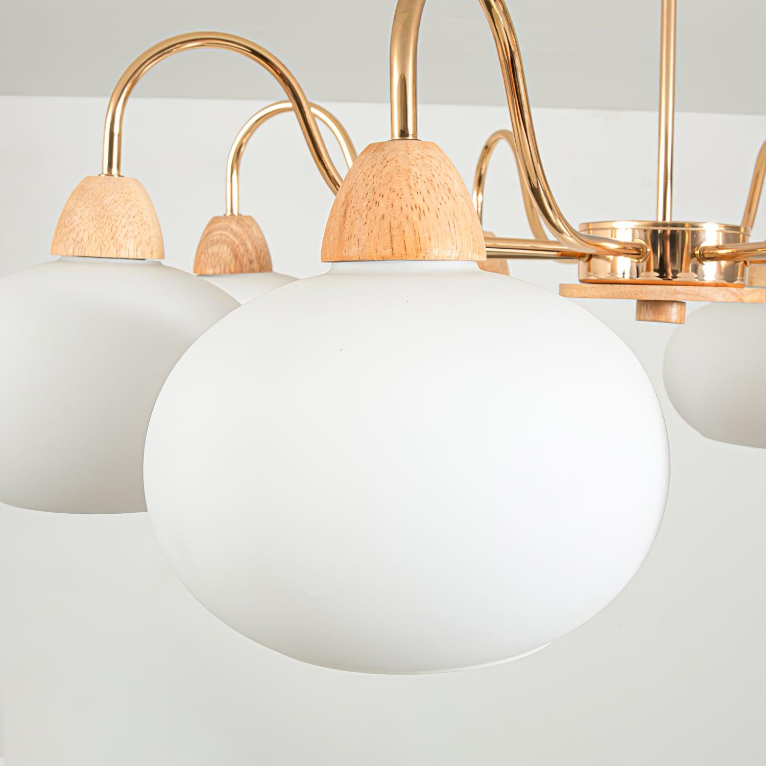Zevena Glass Chandelier