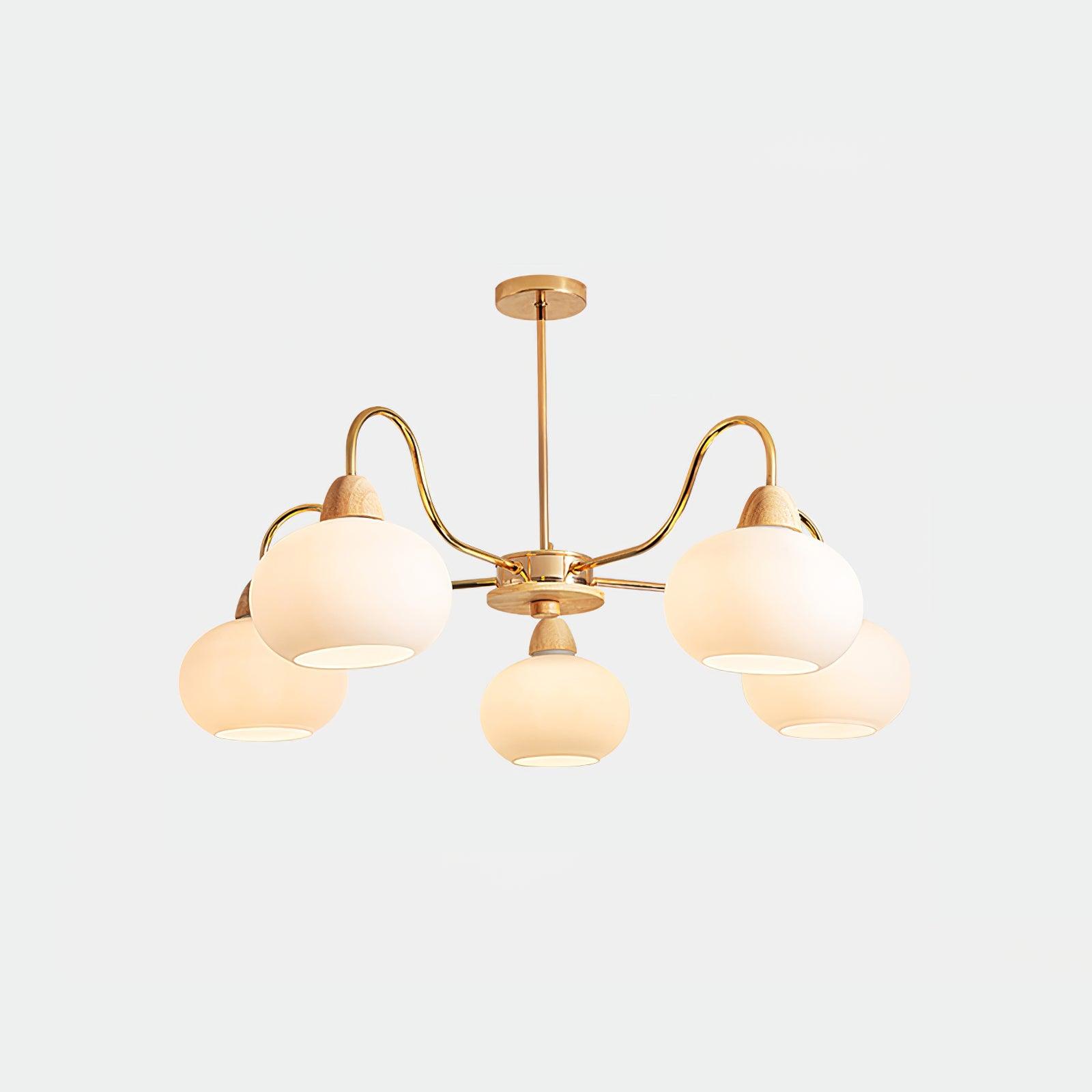 Zevena Glass Chandelier
