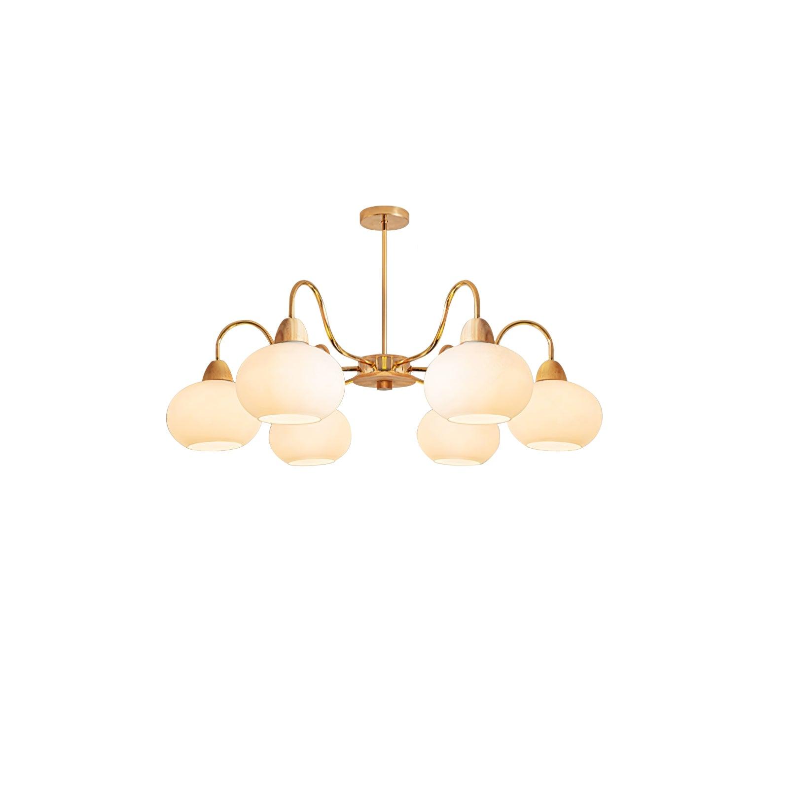 Zevena Glass Chandelier