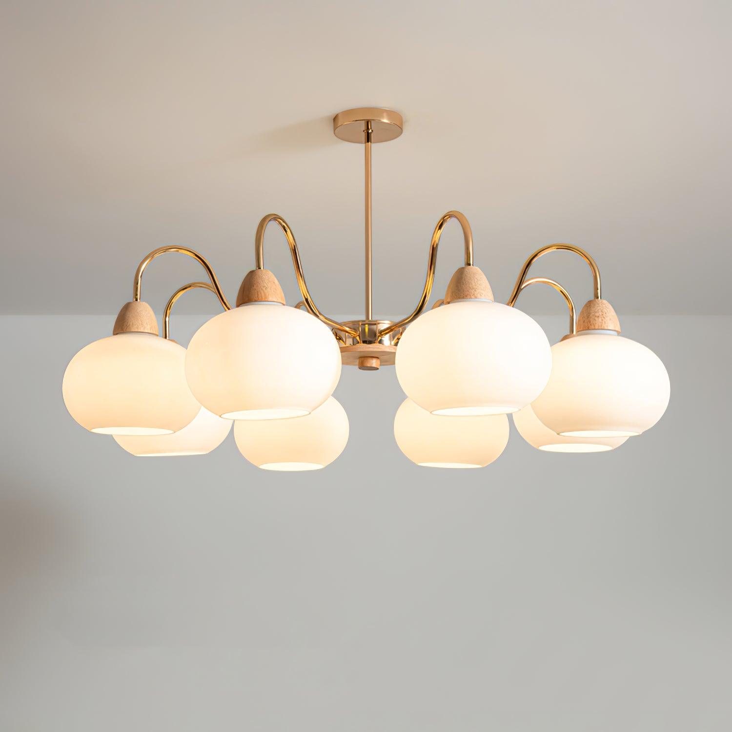Zevena Glass Chandelier