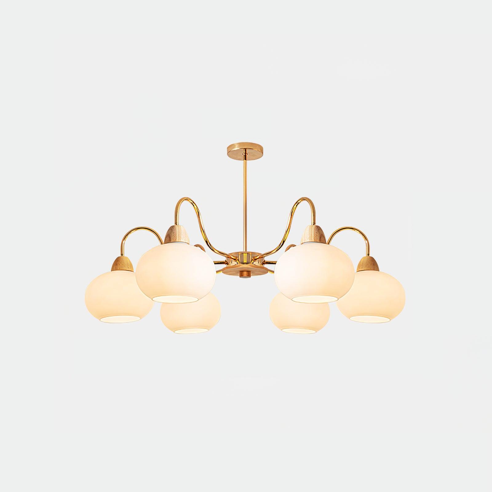 Zevena Glass Chandelier