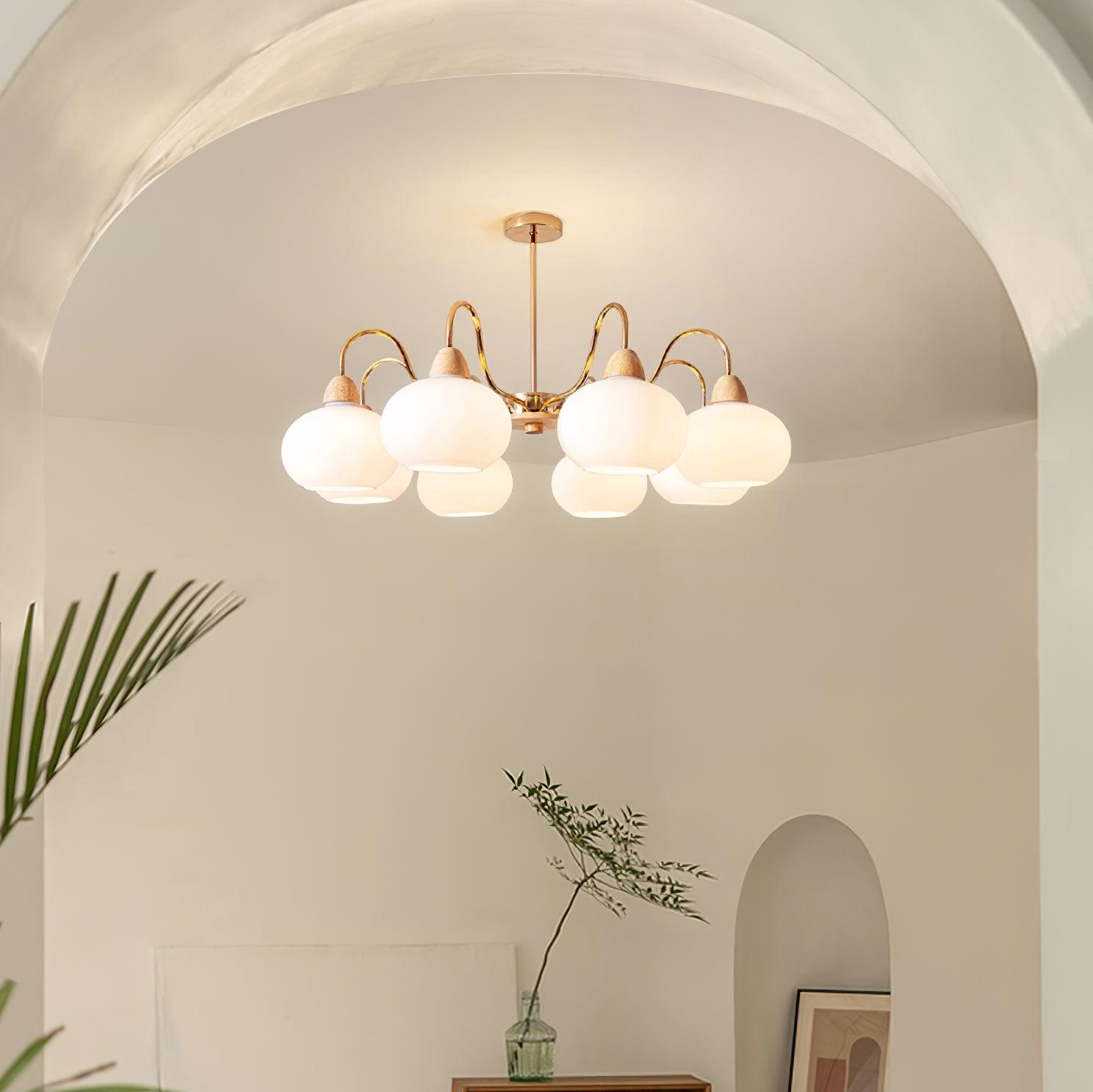 Zevena Glass Chandelier