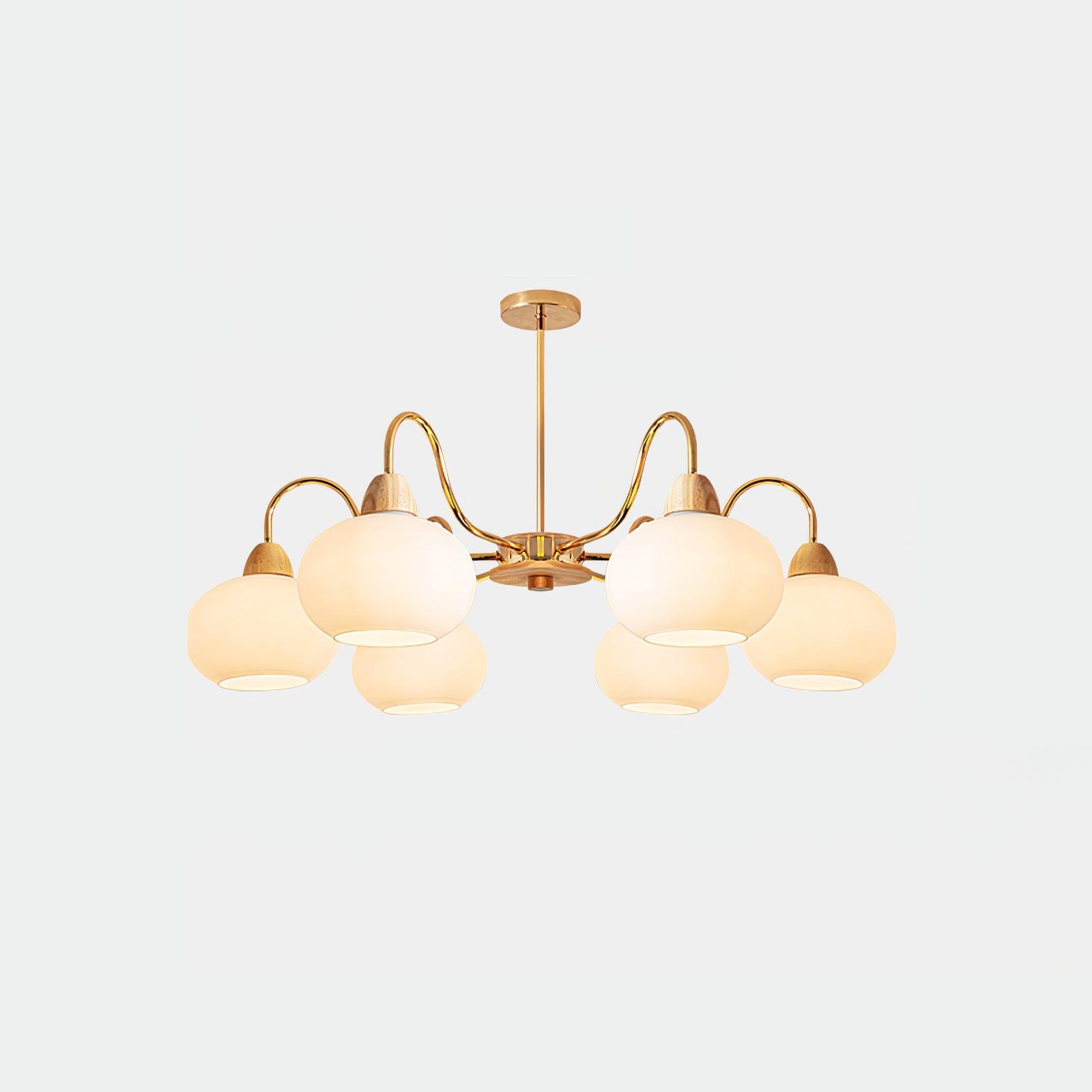 Zevena Glass Chandelier